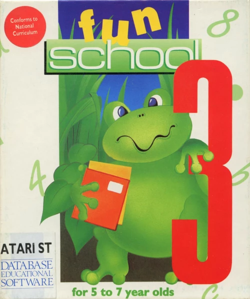 Large scan of the game box