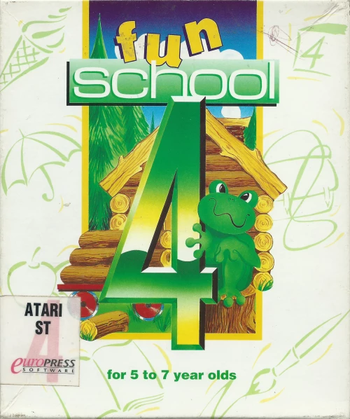 Large scan of the game box
