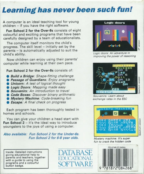 Large scan of the game box
