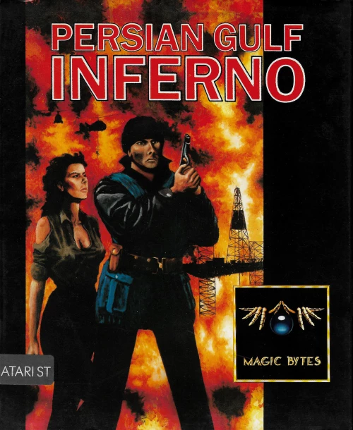 Large scan of the game box