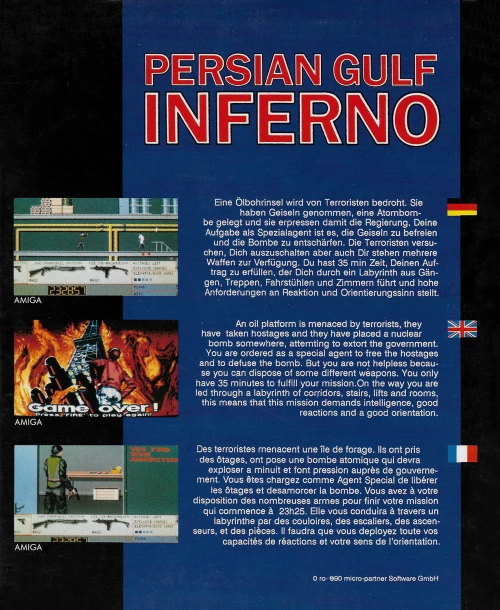 Large scan of the game box