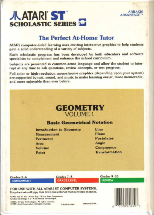 Large scan of the game box