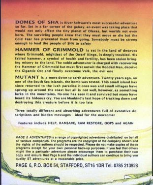 Large scan of the game box