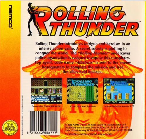 Large scan of the game box