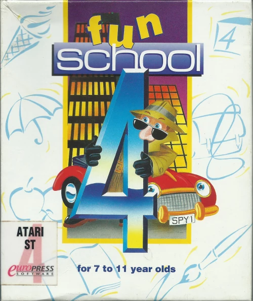 Large scan of the game box