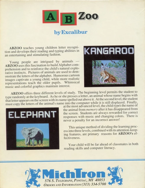 Large scan of the game box