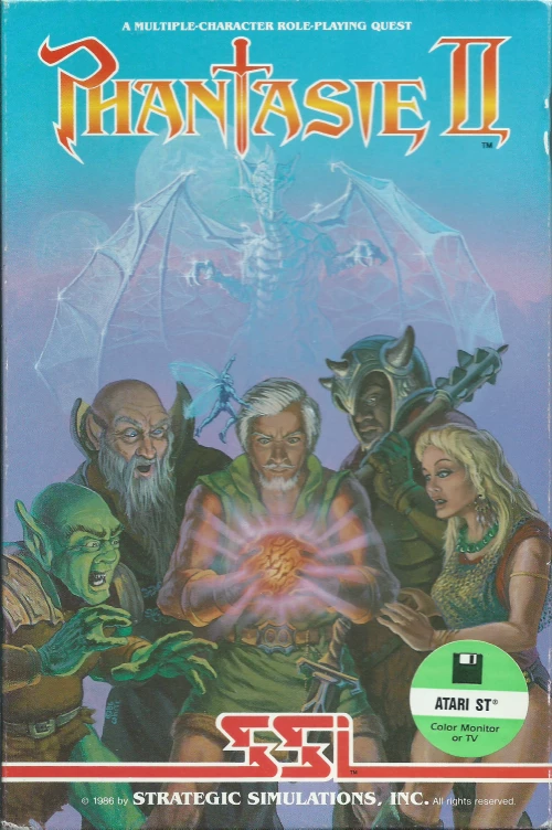 Large scan of the game box
