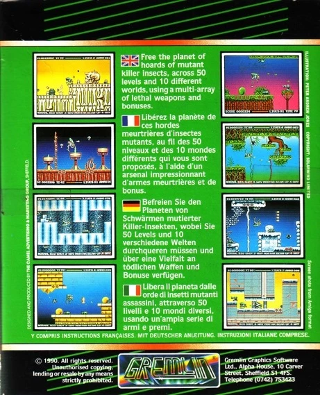 Large scan of the game box