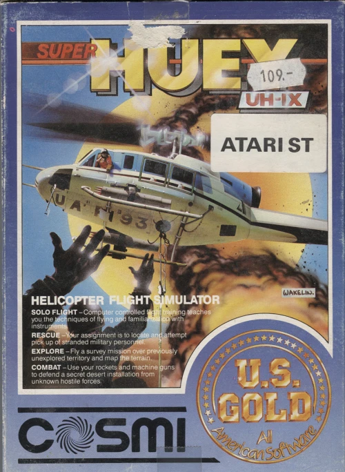 Large scan of the game box