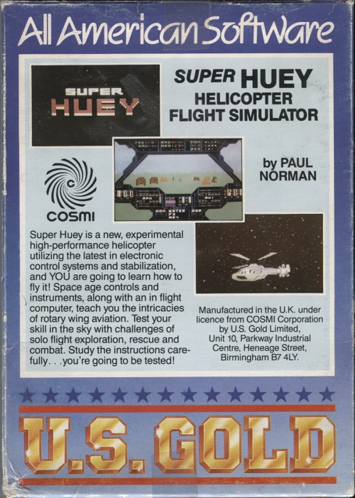 Large scan of the game box