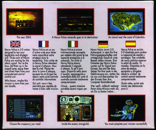 Large scan of the game box