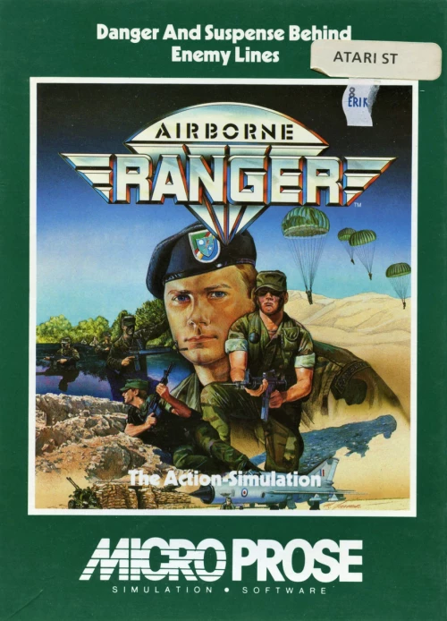 Large scan of the game box