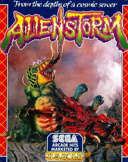 Large scan of the game box