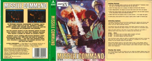 Large scan of the game box