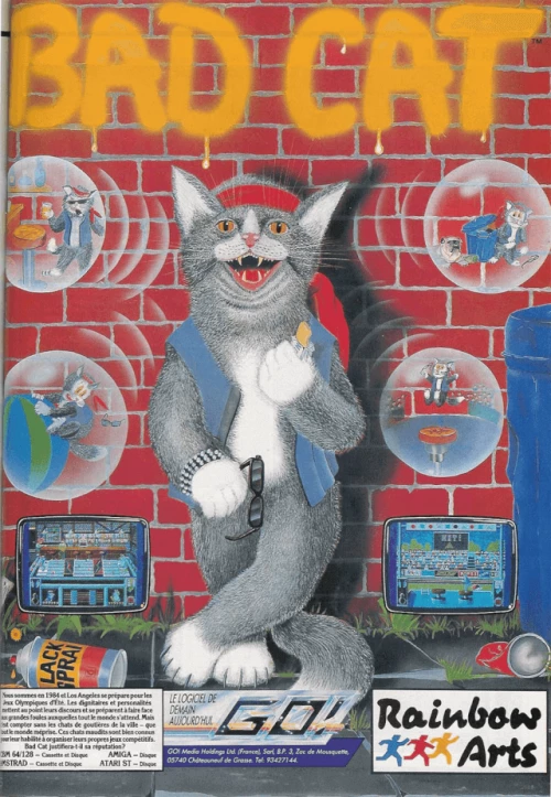 Large scan of the game box