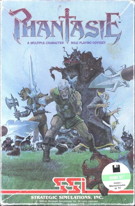 Large scan of the game box