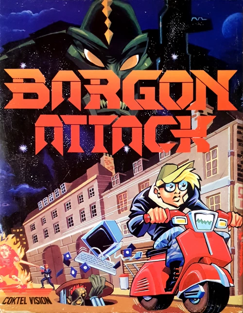 Large scan of the game box
