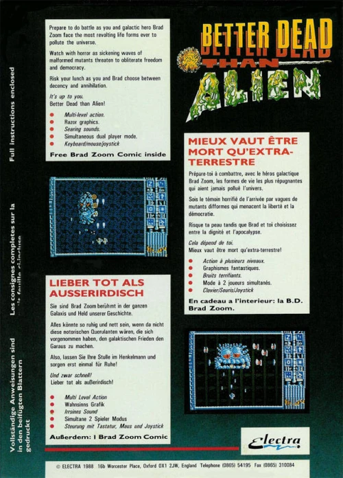 Large scan of the game box