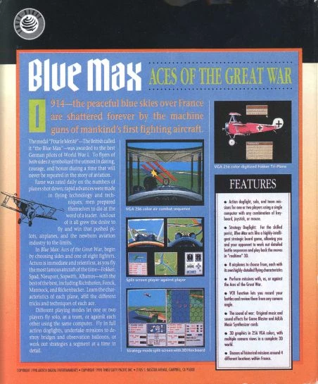 Large scan of the game box