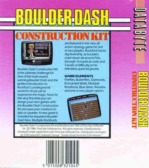 Large scan of the game box