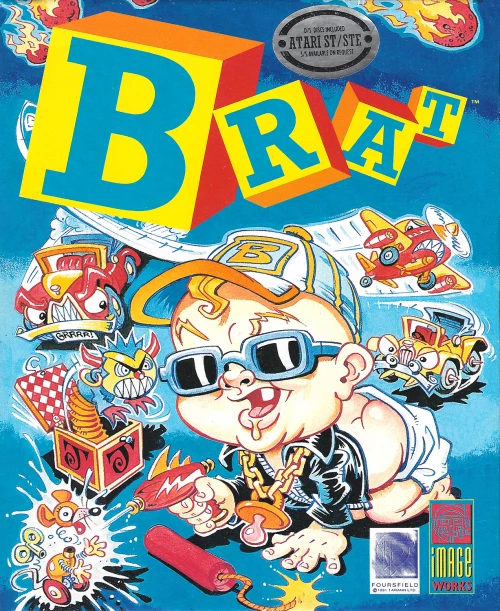Large scan of the game box
