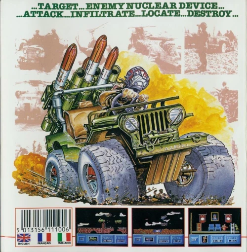 Large scan of the game box