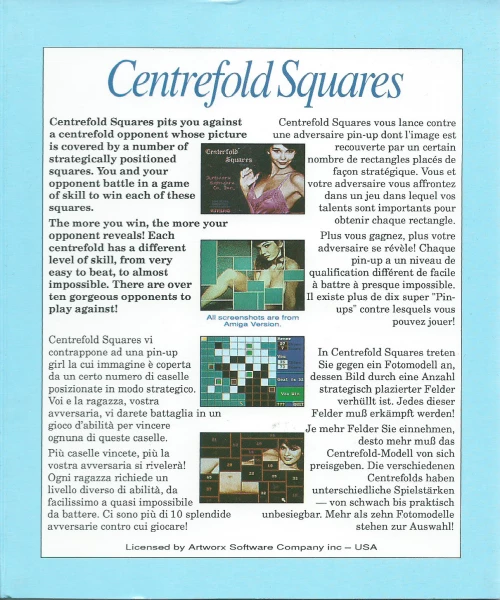 Large scan of the game box