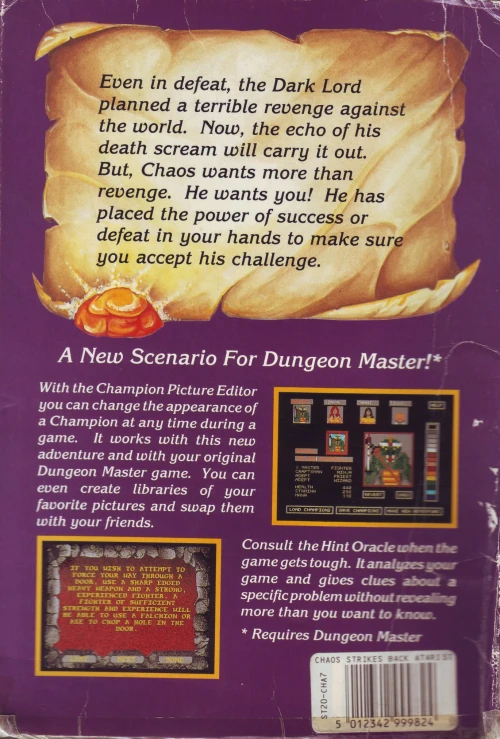Large scan of the game box