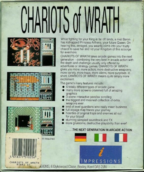 Large scan of the game box