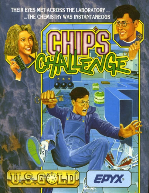 Large scan of the game box