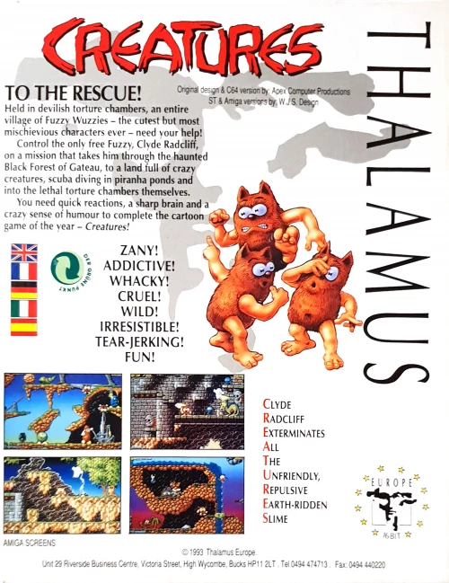 Large scan of the game box