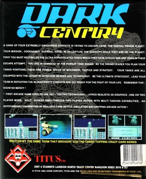 Large scan of the game box