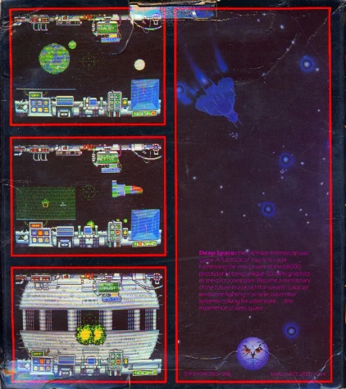 Large scan of the game box