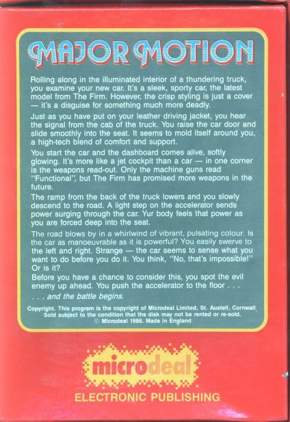 Large scan of the game box