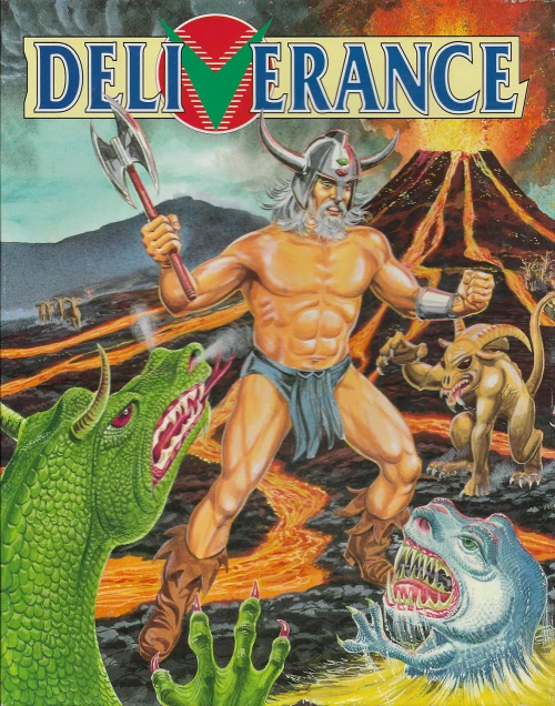 Large scan of the game box