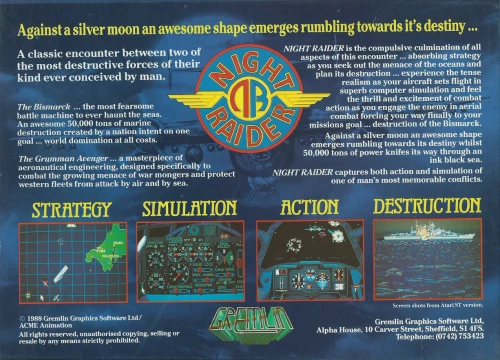 Large scan of the game box