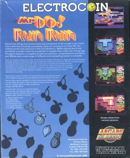 Large scan of the game box