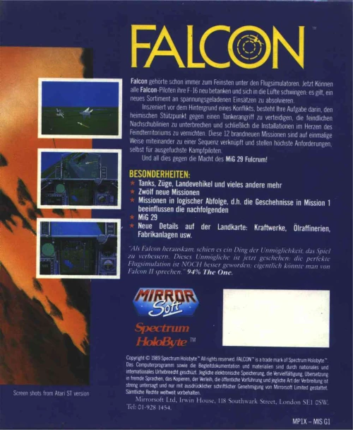 Large scan of the game box