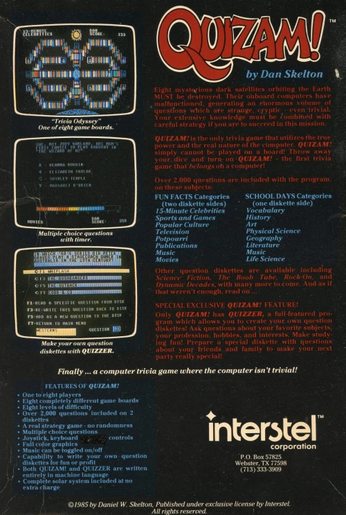 Large scan of the game box