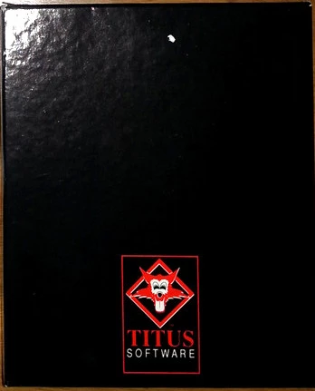 Large scan of the game box