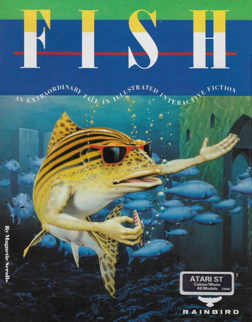 Large scan of the game box
