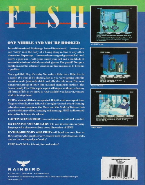 Large scan of the game box
