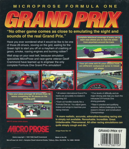 Large scan of the game box