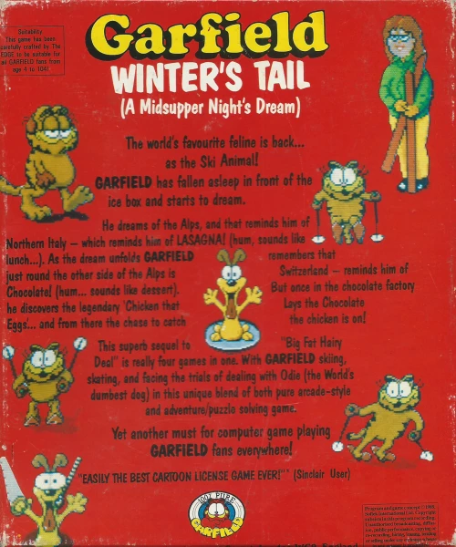 Large scan of the game box