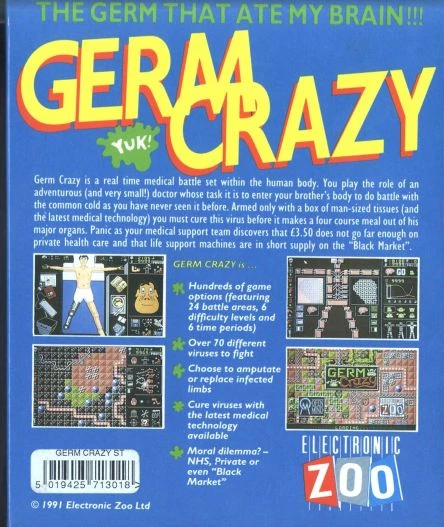 Large scan of the game box