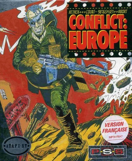 Large scan of the game box