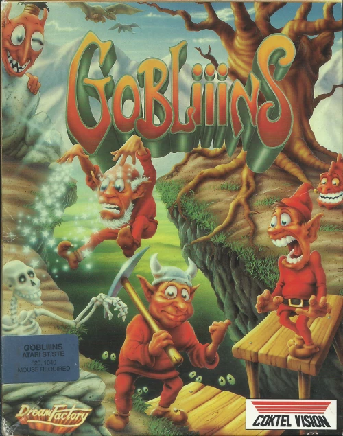 Large scan of the game box