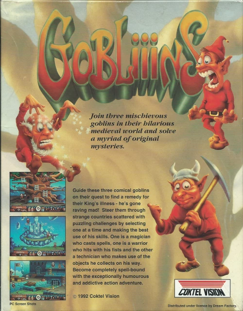 Large scan of the game box