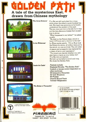 Large scan of the game box
