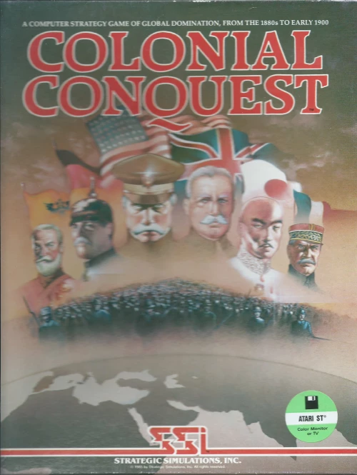 Large scan of the game box